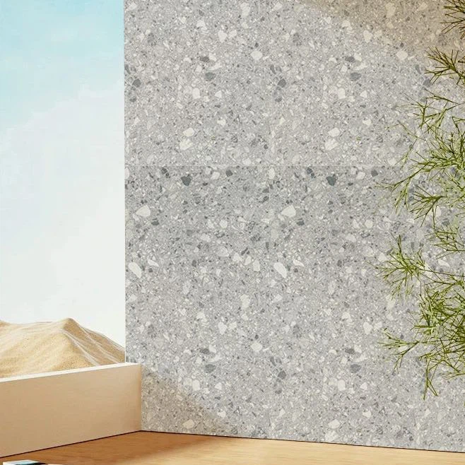 Terrazzo Rough Stone-Light Grey 001 Terrazzo Rough Stone-Light Grey 001